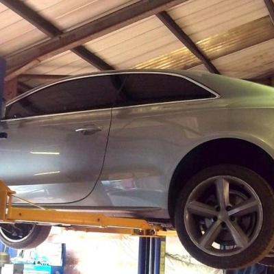 А5 спортбэк на подъемнике
