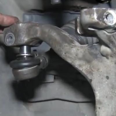 замена рулевого наконечника