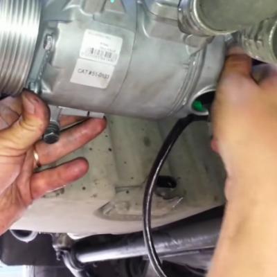 компрессор кондиционера на Ауди