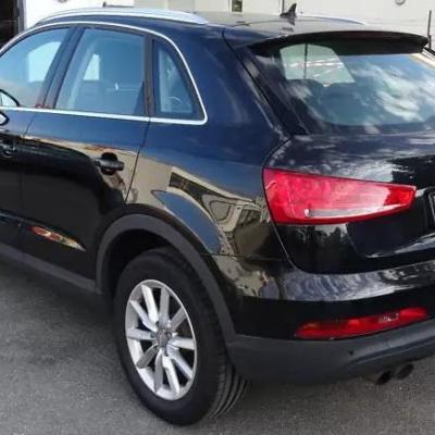 черный Q3 сзади