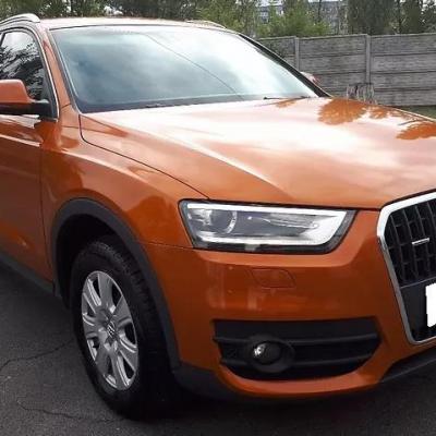 оранжевая Ауди Ку 3