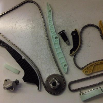 цепь ГРМ со звездами и башмаками