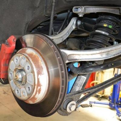 тормозной диск на Q7