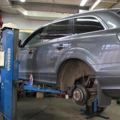 Ку7 на подъемнике