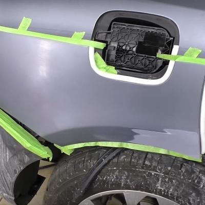 покраска заднего крыла Ауди