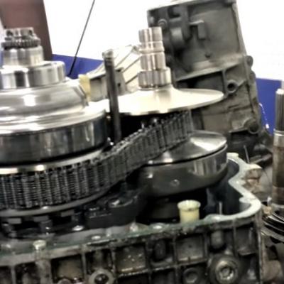 Замена цепи вариатора Ауди