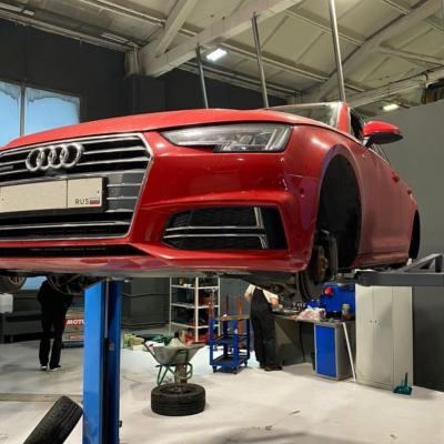 Замена сайлентблоков задней балки Ауди А4