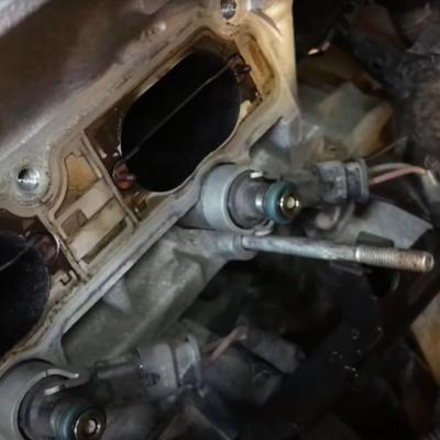 демонтаж форсунки Ауди