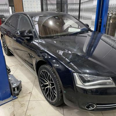 Ауди А8 в автосервисе