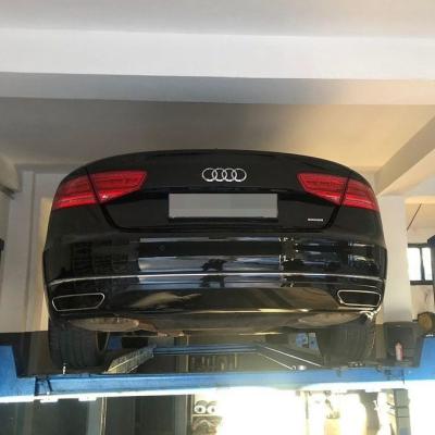 Ауди на подъемнике