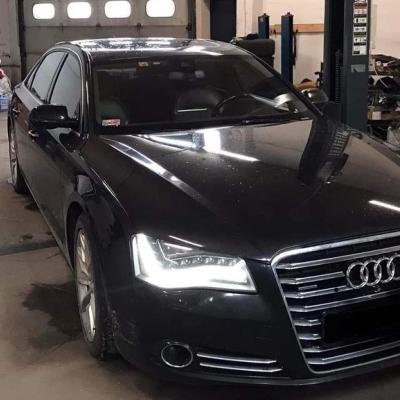 Ауди А8 в автосервисе