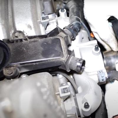 Замена термостата Ауди