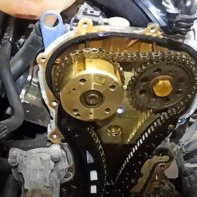 старая цепь ГРМ Ауди провисла