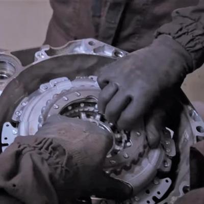 установка сцепления ДСГ Ауди