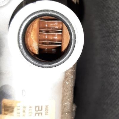 Засоренный радиатор печки Ауди Q5