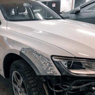 Подготовка к покраске Ауди Q5