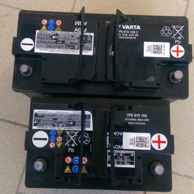 Разные типы АКБ для Ауди Q8