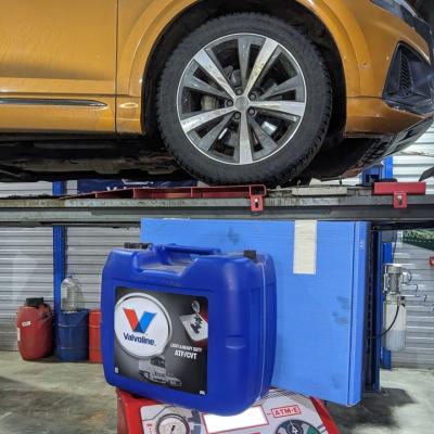 Один из вариантов замены масла АКПП Ауди Q8