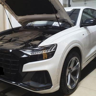 Подготовка Ауди Q8 к замене топливных форсунок