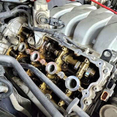 Замена прокладки клапанной крышки Ауди Q7