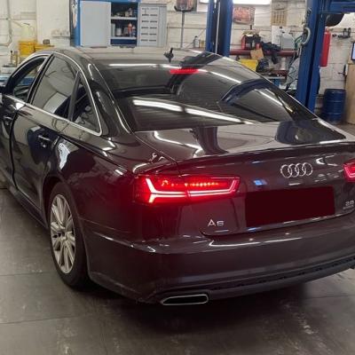 Ауди А6 в сервисе на ремонте мехатроника