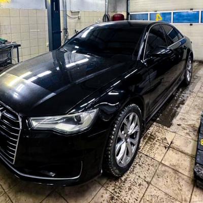 Ауди А6 готовится к замене свечей накала