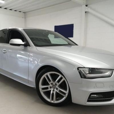 Ауди А4 в автотехцентре после замены датчика коленчатого вала