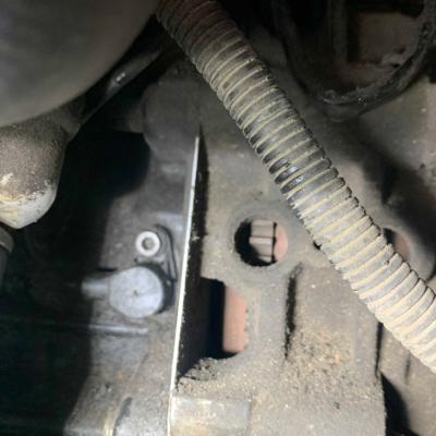 Замена датчика коленвала Ауди А4