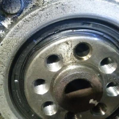 Замена переднего сальника коленвала Ауди А5