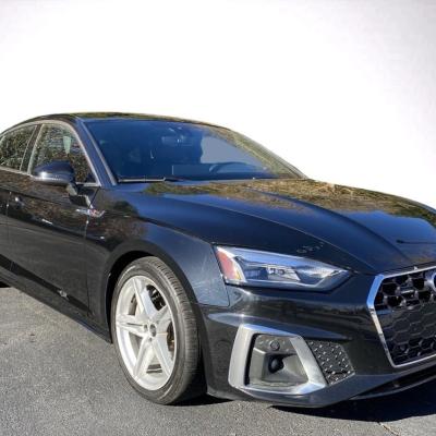 Ауди А5 после замены пружин в автотехцентре