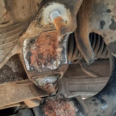 Замена втулок стабилизатора Ауди А5