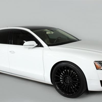 Ауди А8 после диагностики двигателя в автотехцентре