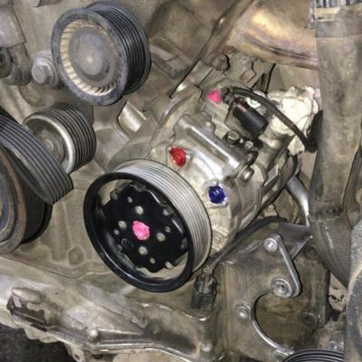 Замена компрессора кондиционера Ауди А8