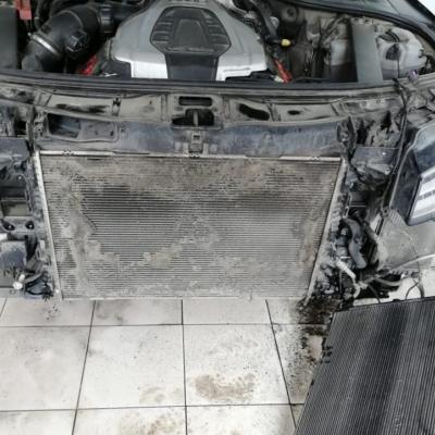 Промывка радиатора Ауди А8