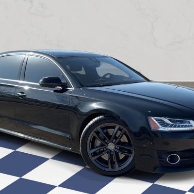 Ауди А8 после замены форсунок в автотехцентре