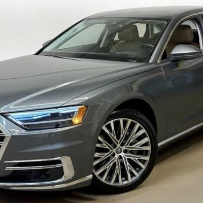 Ауди А8 после замены радиатора в автотехцентре