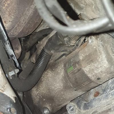 Замена стартера Ауди А8