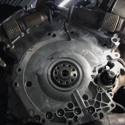 Замена заднего сальника коленвала Ауди А7