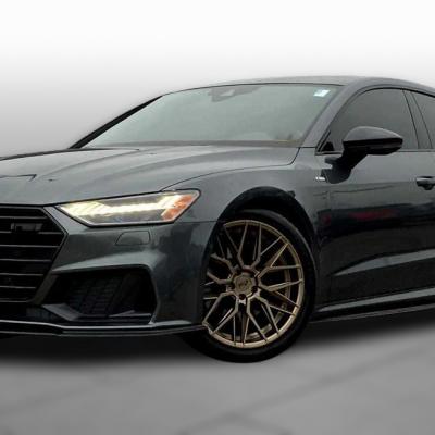 Ауди А7 после регулировки развала и схождения колес в автотехцентре