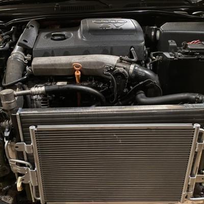 Замена радиатора кондиционера Ауди А1