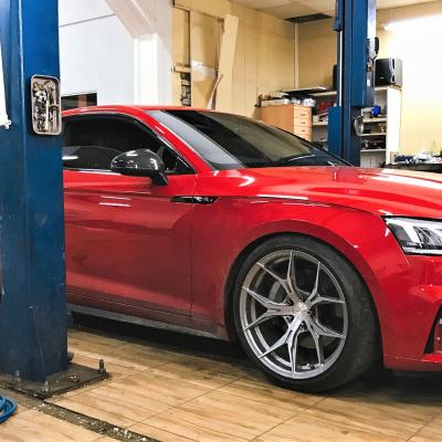 Audi RS5 в автосервисе